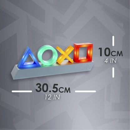 Paladone Playstation Heritage Icons Light, 3 Dynamic Light Modes