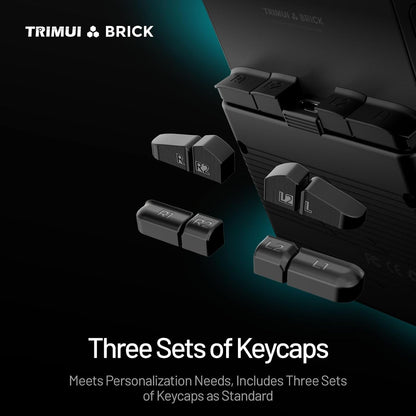 Trimui Brick Retro Game Console, 64GB 3.2-Inches, 1024x768 IPS Screen - Black