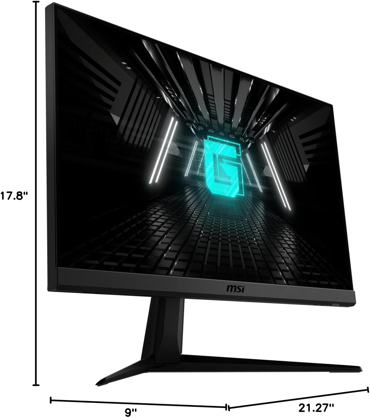 MSI G2412F FHD Rapid IPS Gaming Free Sync 1ms 1920 x 1080 180Hz Refresh Rate 24" Gaming Monitor