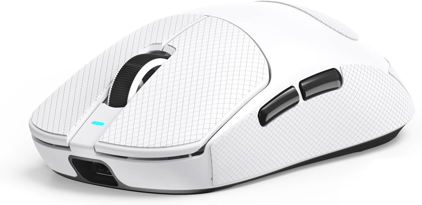 ATTACK SHARK X8 SE Tri-Mode Wireless Gaming Mouse Ergonomic 59g Lightweight - Black | White