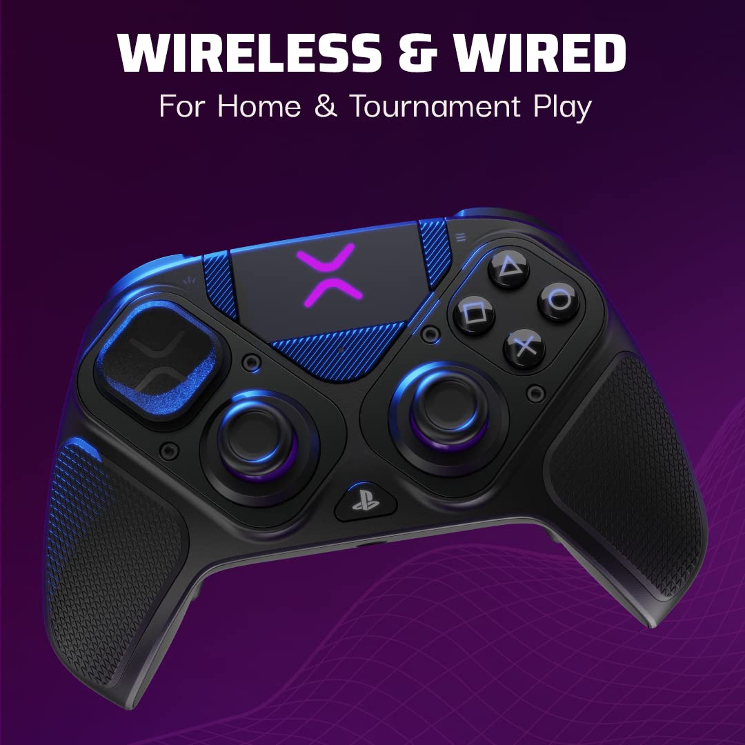 PDP Victrix Pro BFG Wireless Gaming Controller for Playstation 5 / PS5, PS4, PC - Black