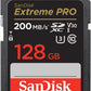 SanDisk 128GB Extreme PRO UHS-I SDXC Memory Card (200 MB/s)
