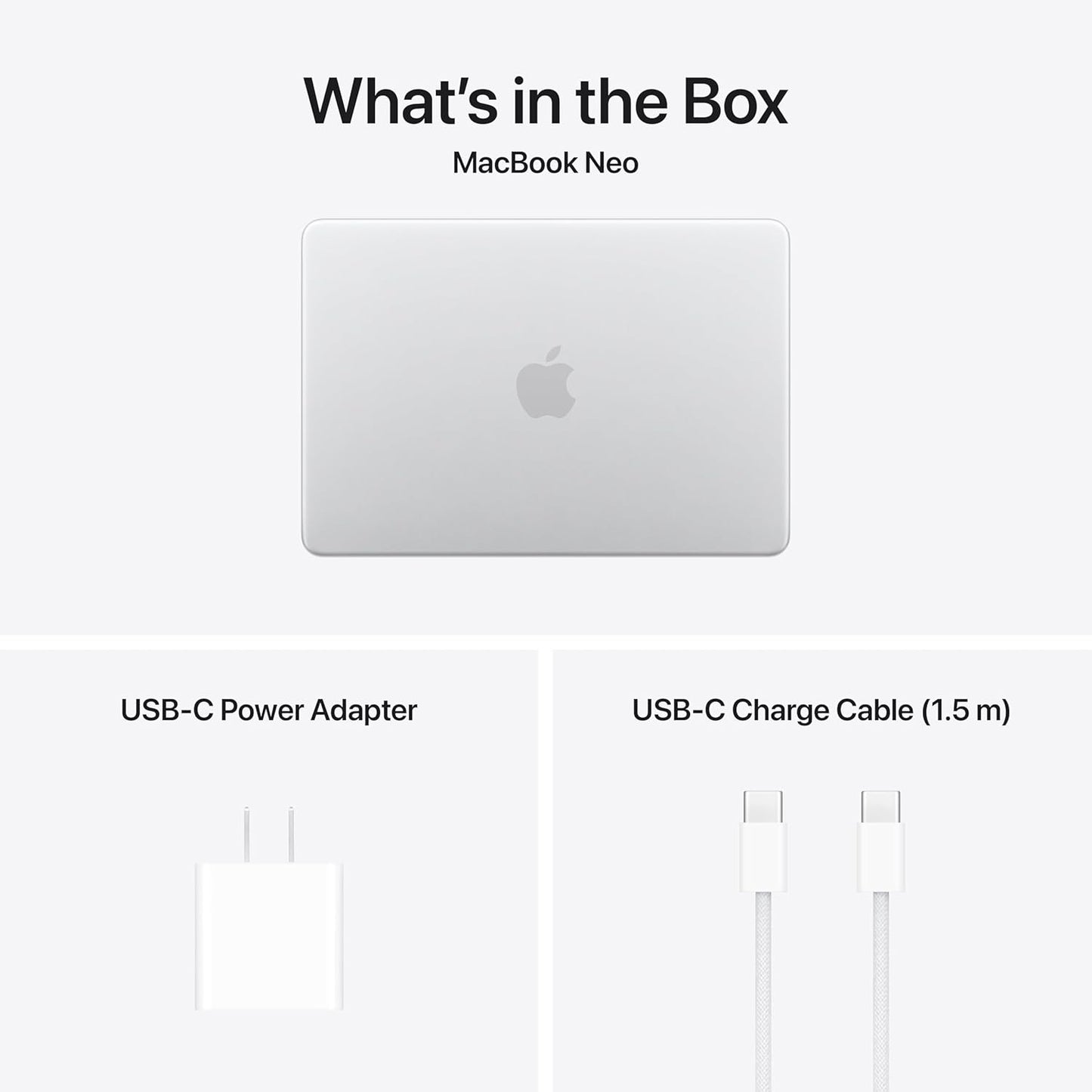 Apple MacBook Neo 13-inch A18 Pro chip Liquid Retina Display, 8GB Ram, 256GB or 512GB SSD - Silver | Blush | Citrus | Indigo