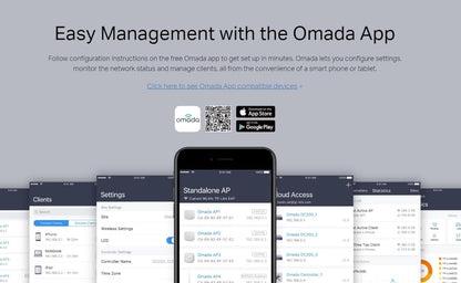 TP-Link EAP115 N300 Wireless Access Point, 300Mbps Access Points Support PoE 802.3af and Direct Current, Omada Mesh, Easy Setup, Centralized Cloud Management, Easily Mount to Wall or Ceiling