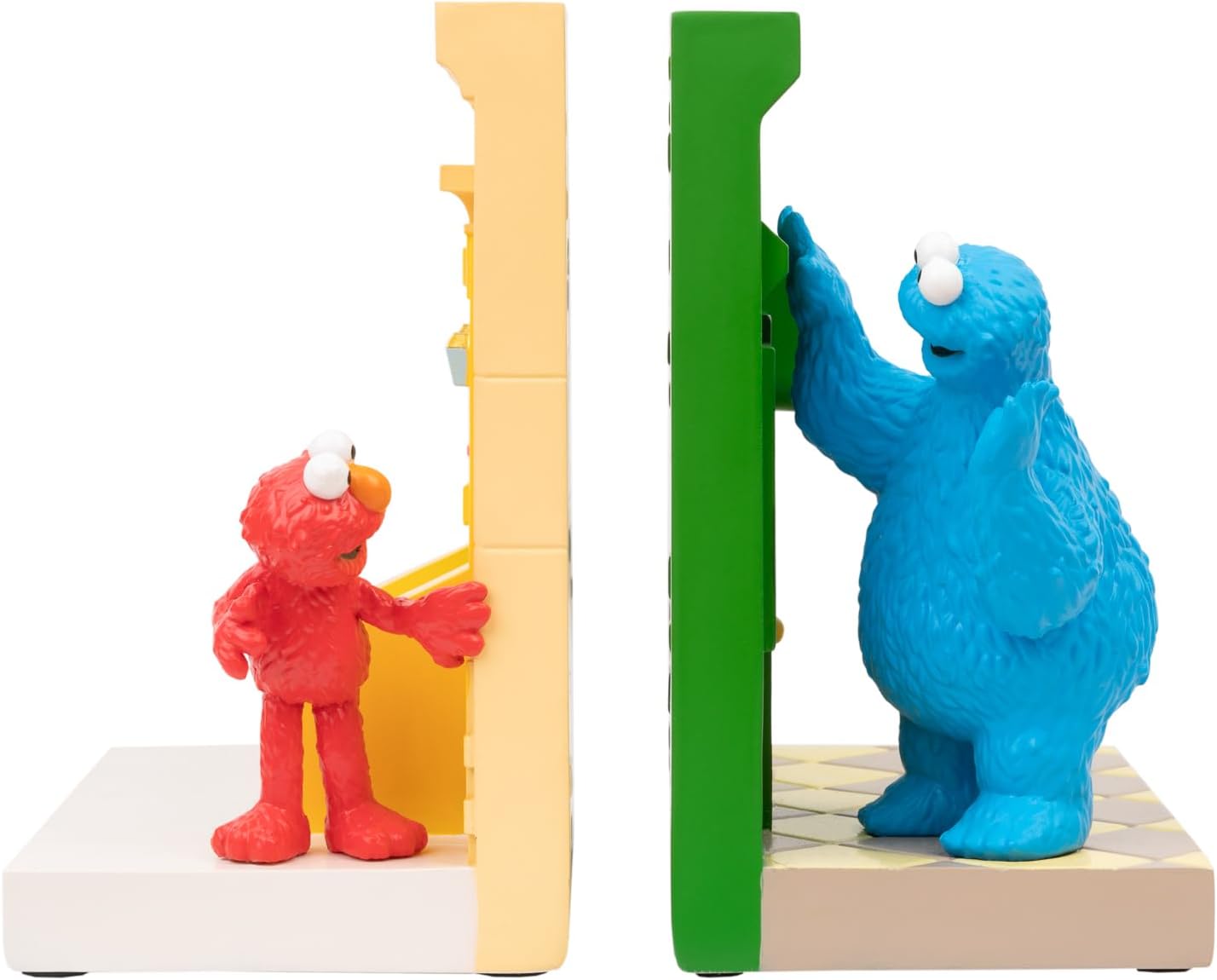 Erik Sesame Street Bookends | Bookends for Shelves | Kids Room Decoration | Book Organiser