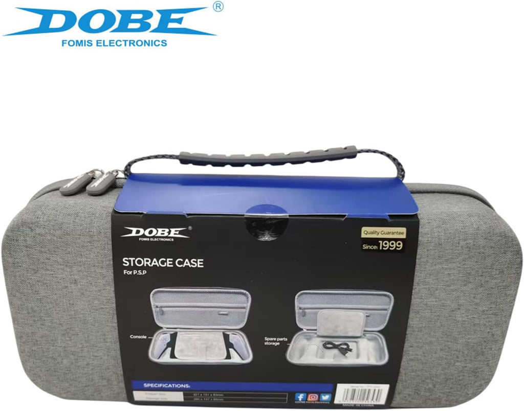 DOBE PlayStation Portal PS Portal Carrying Hard Shell Case Bag - Gray