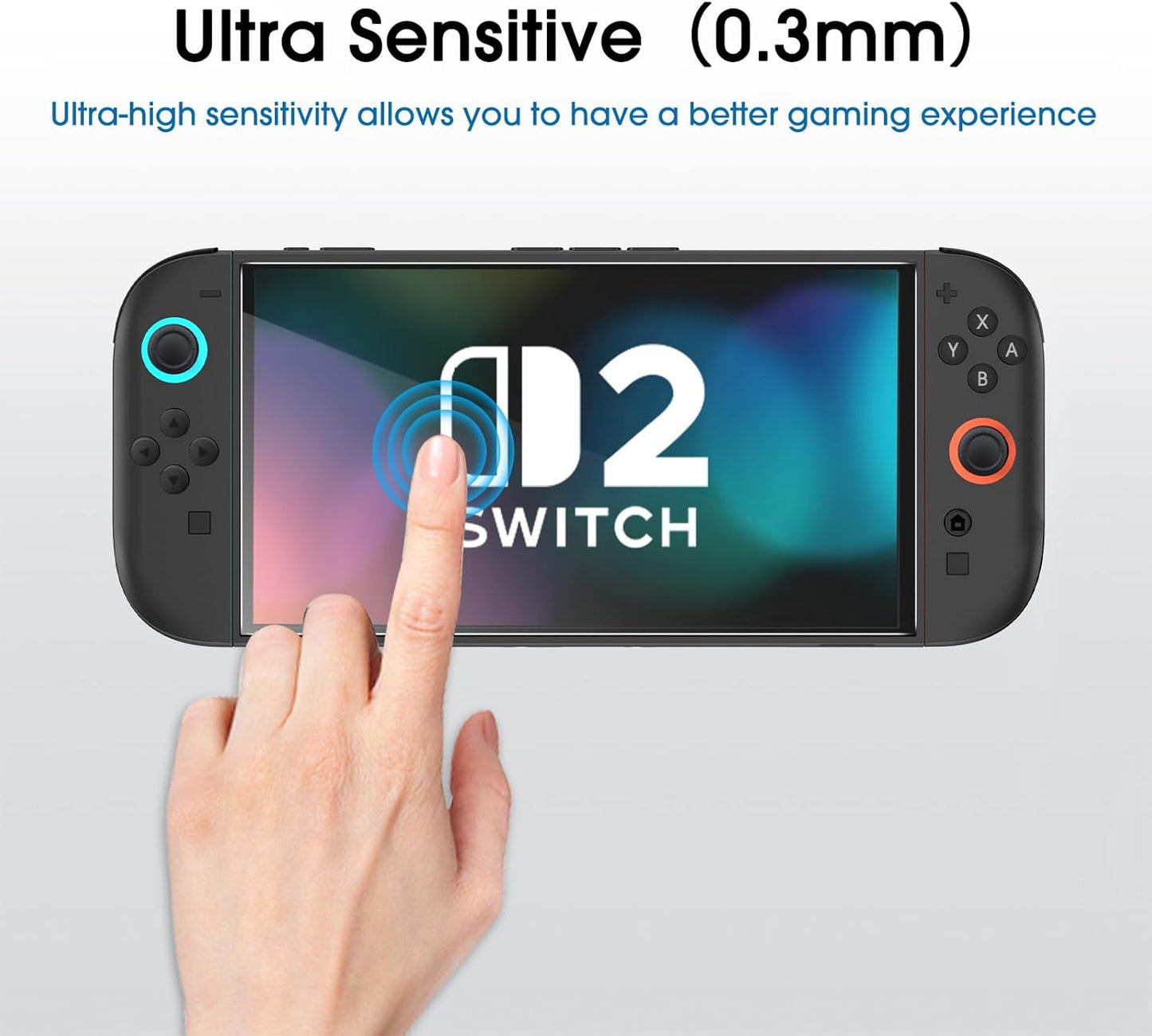 Lucky Fox Nintendo Switch 2 Tempered Glass Screen Protector 7.9"