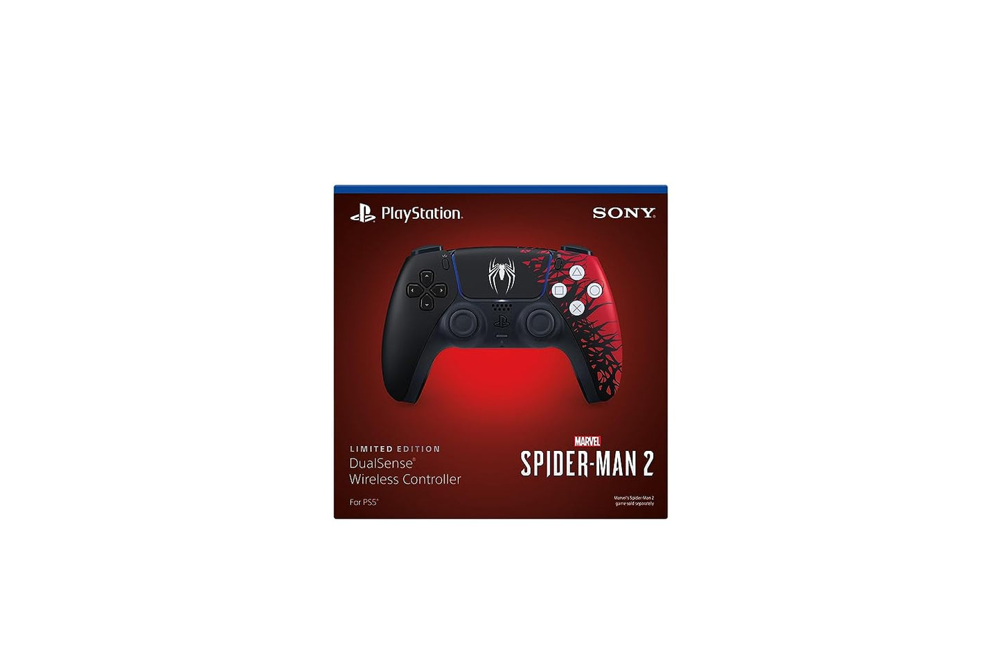 Playstation 5 DualSense Wireless Controller - Marvel’s Spider-Man 2 Limited Edition