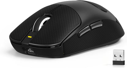 ATTACK SHARK X8 SE Tri-Mode Wireless Gaming Mouse Ergonomic 59g Lightweight - Black | White