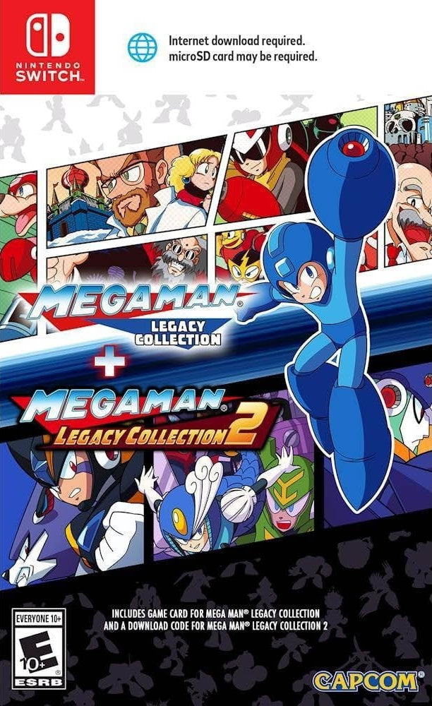 Mega Man Legacy Collection 1 + 2 - Nintendo Switch