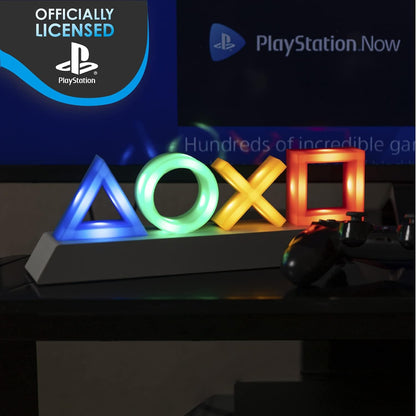 Paladone Playstation Heritage Icons Light, 3 Dynamic Light Modes