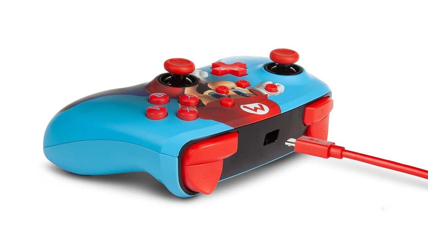 PowerA Enhanced Wired Controller for Nintendo Switch - Mario Punch