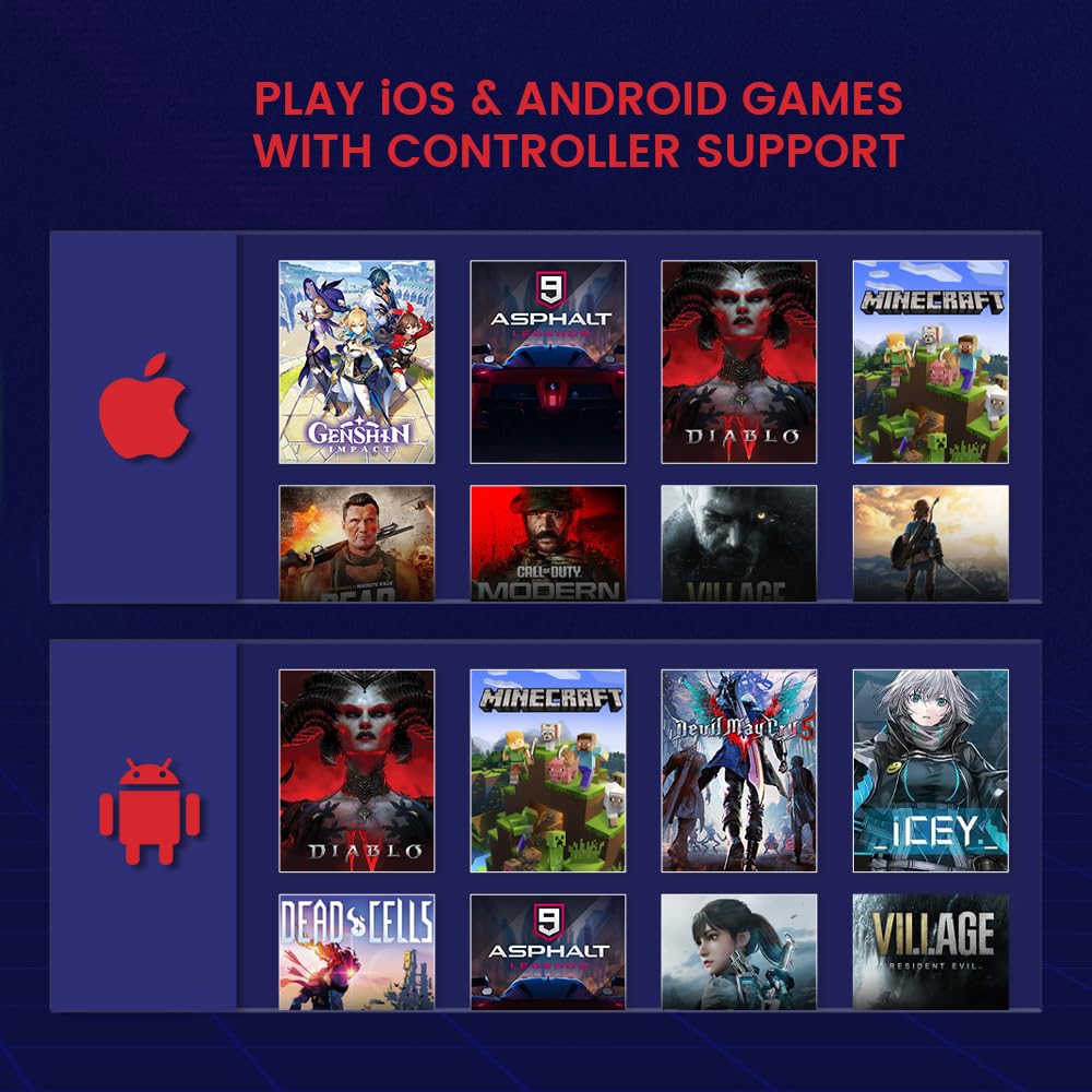 GameSir X2s Type-C Mobile Gaming Controller for iPhone Series (USB-C), Android