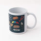 Erik F·R·I·E·N·D·S Puzzle Coffee Mug 330 ML