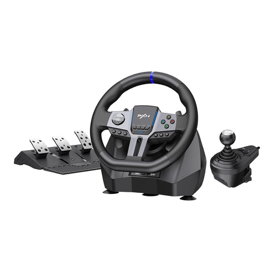 PXN V9 GEN 2 Steering Wheel, Gaming Racing Wheel Car Simulation 270/900° - PS3 | PS4 | PC | Xbox One | Xbox Series