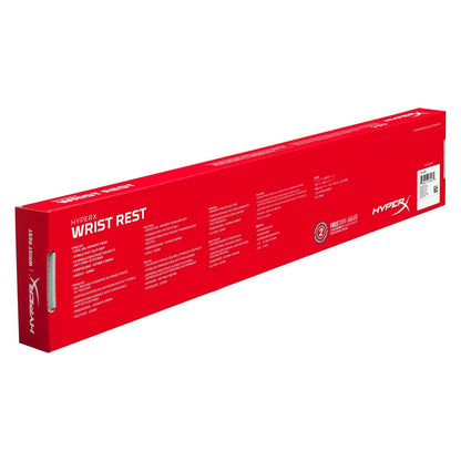 مسند معصم HyperX - جل تبريد - إسفنج ميموري فوم - مضاد للانزلاق - مريح - أسود