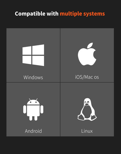 RK ROYAL KLUDGE RK68 لوحة مفاتيح ميكانيكية لاسلكية 65% ثلاثية الوضع، بلوتوث 5.1 / 2.4 جيجاهرتز / سلكية، قابلة للتبديل السريع، 68 مفتاحًا RGB - أبيض