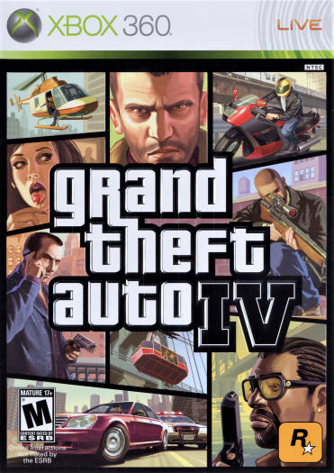 Rockstar Grand Theft Auto IV - Xbox 360 - NTSC (USED)