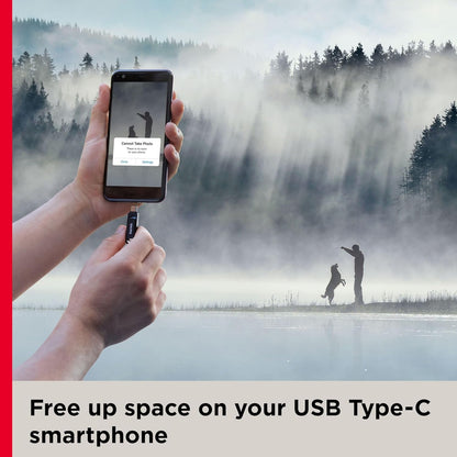 SanDisk OTG Ultra 400MB/S Dual Drive Go USB Type-C for Smartphones, Tablets and Computers | SDDDC3-G46 - 64GB | 128GB