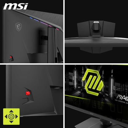 MSI MAG 322URDF E16 32-inch 3840 x 2160 (UHD) Gaming Monitor, 320Hz, Adaptive-Sync, HDMI, DisplayPort, VESA Mountable, Tilt, Height Adjustable, Speaker, 0.05ms, Black