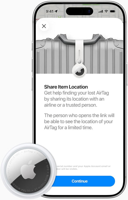 Apple AirTag (2nd Generation): Tracker for Keychain, Wallet, Car Keys..