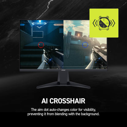 MAG 245F X24 24-inch 1920 x 1080 (FHD) Gaming Monitor, 240Hz, AMD FreeSync Premium, HDR Ready