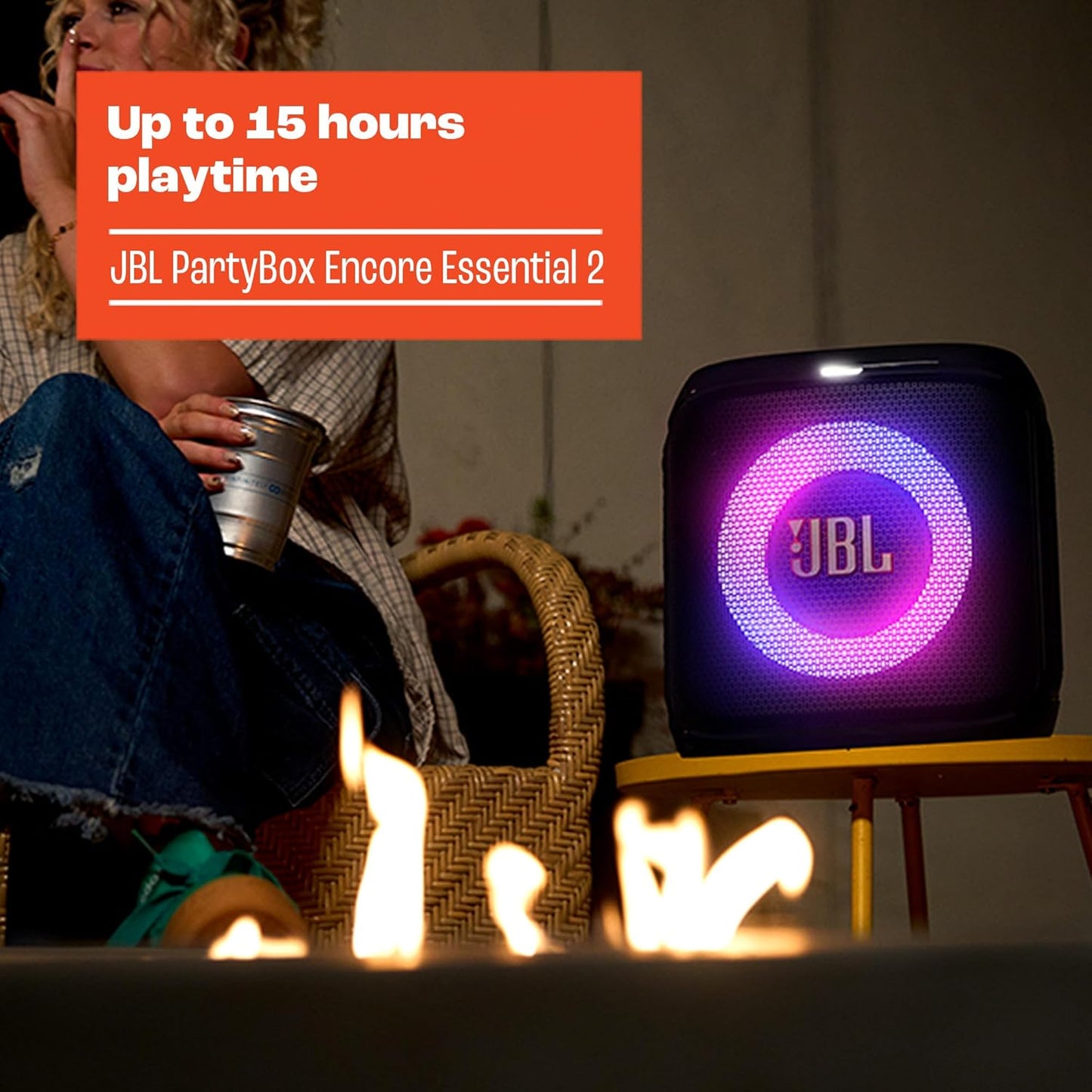 JBL PartyBox Encore 2 - Portable Speaker Single Mic
