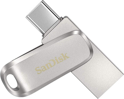 SanDisk Ultra Dual Drive Luxe USB Type-C 128GB Flash Drive 150 MB per second for Smartphones, Tablets, and Computers – High Speed USB 3.1 (Copy)
