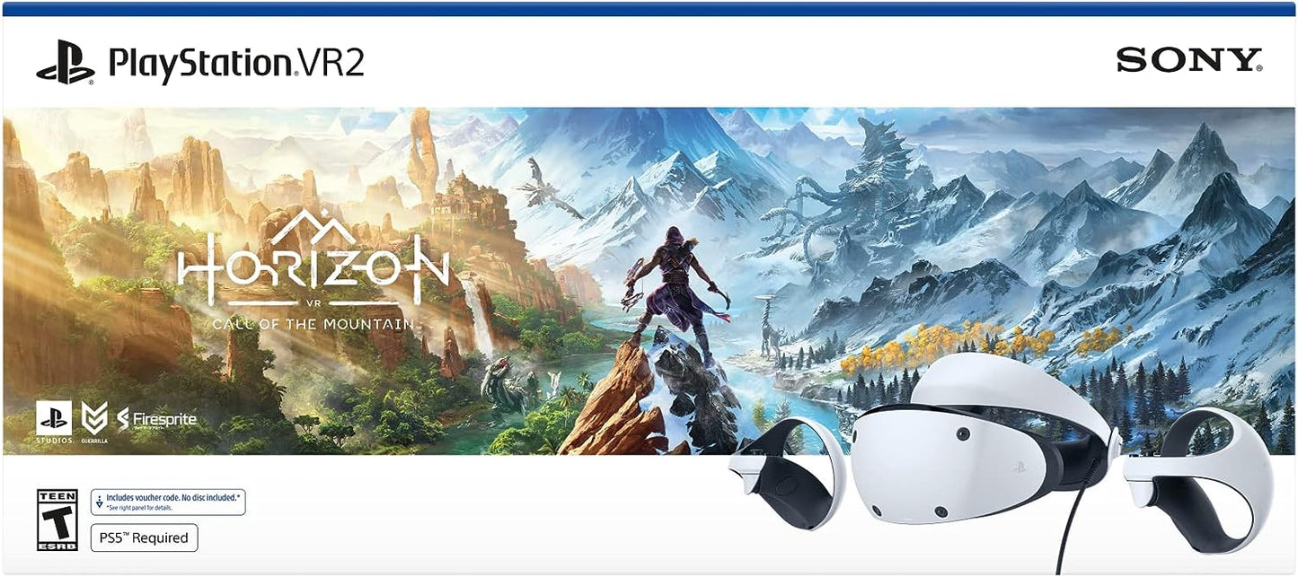 PlayStation VR2 Horizon Call Of The Mountain Bundle - PS VR2 For Playstation 5