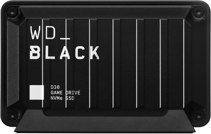 WD_BLACK D30 Game Drive SSD- Portable External Solid State Drive, Compatible with Xbox and PC, Up to 900MB/s - WDBAMF0010BBW-WESNWDBAMF0010BBW-WESN - 1TB | 2TB