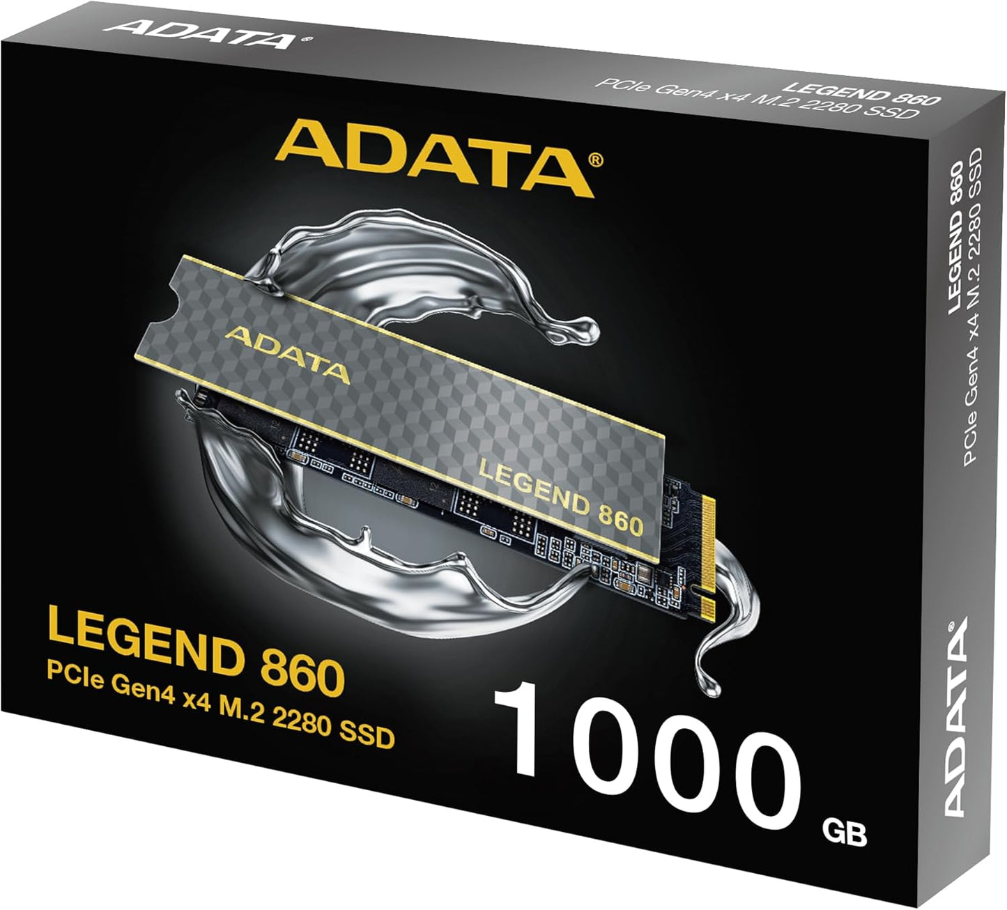 ADATA Legend 860 1TB M.2 NVMe Gen4 SSD, PCIe4, R/W 6000/4000 MB/s, PS5 Compatible - 1TB | 2TB