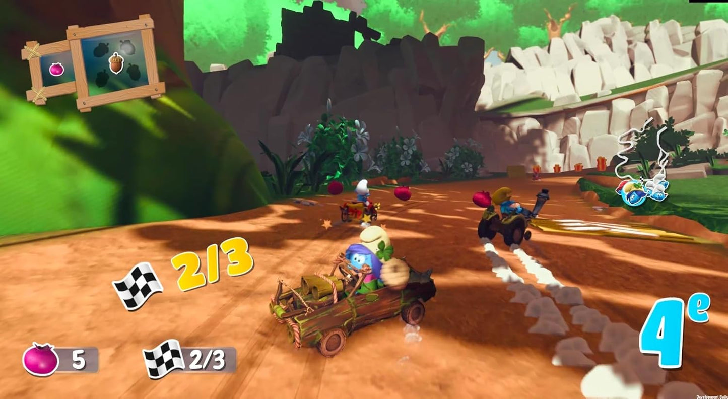 Smurfs 2 in 1 Game Collection Mission Vileaf & Smurfs Kart  - Nintendo Switch