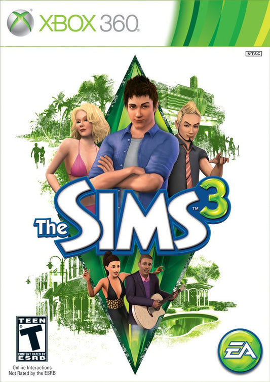 The Sims 3 - Xbox 360 - NTSC (USED)