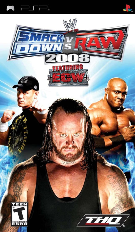 WWE SmackDown vs. RAW 2008 - Sony PSP (USED)