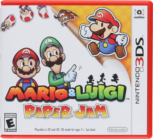 Mario & Luigi: Paper Jam - Nintendo 3DS (NTSC) - (USED)