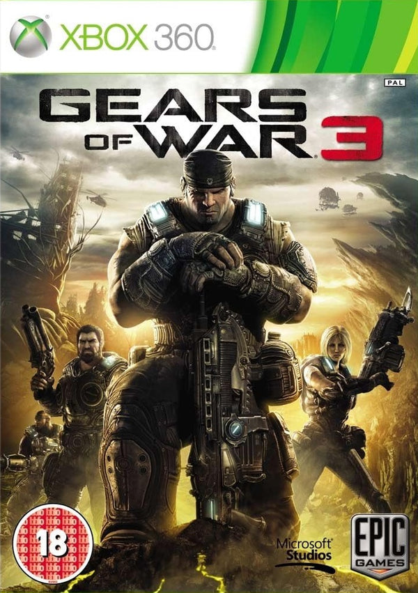 Gears of War 3 - Xbox 360 - PAL (USED)