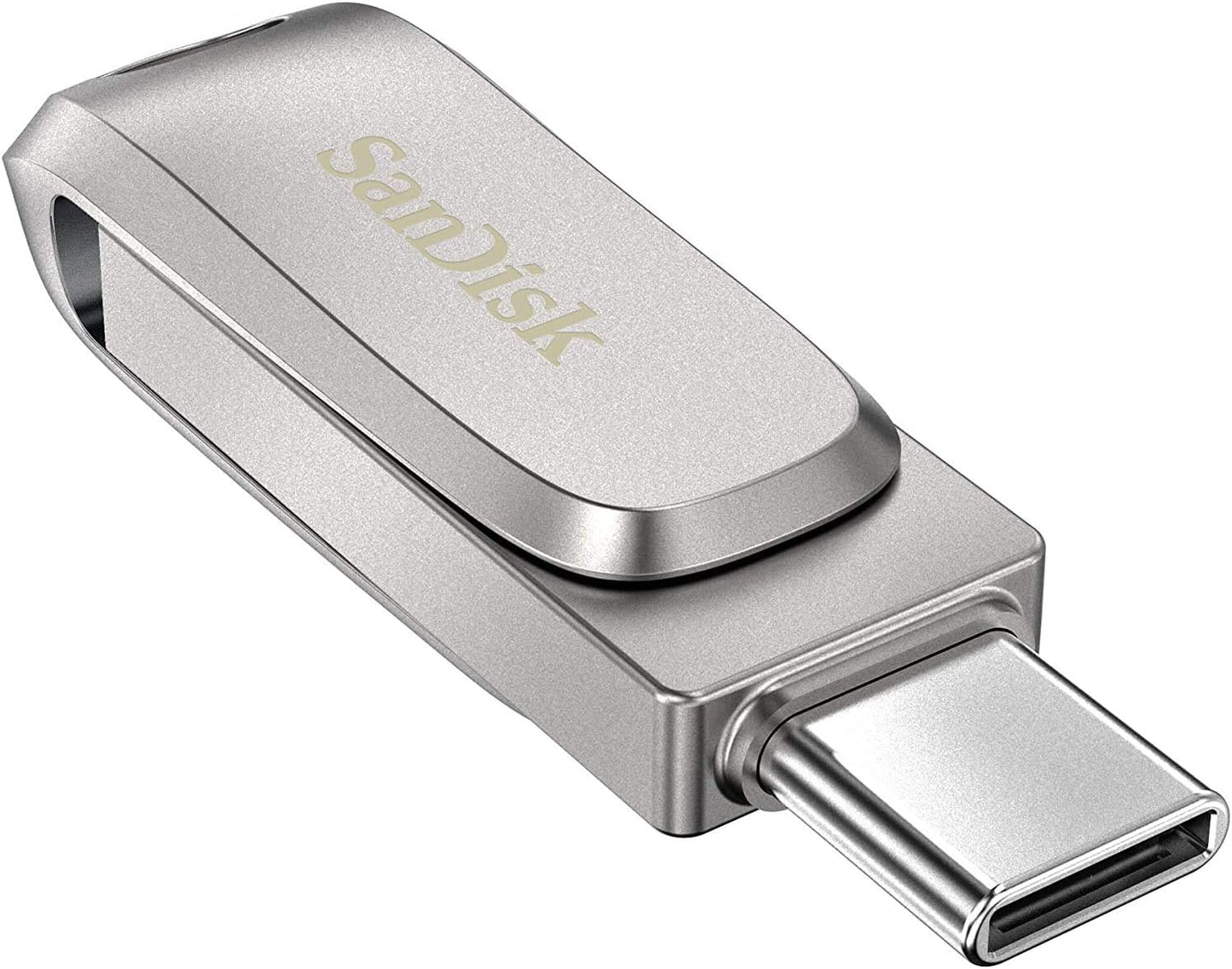 SanDisk Ultra Dual Drive Luxe USB Type-C 32GB Flash Drive 150 MB per second for Smartphones, Tablets, and Computers – High Speed USB 3.1
