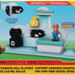 Super Mario Nintendo 2.5" Action Figure Switchback Hill Playset with 3 Interactive Interchangeable Pieces