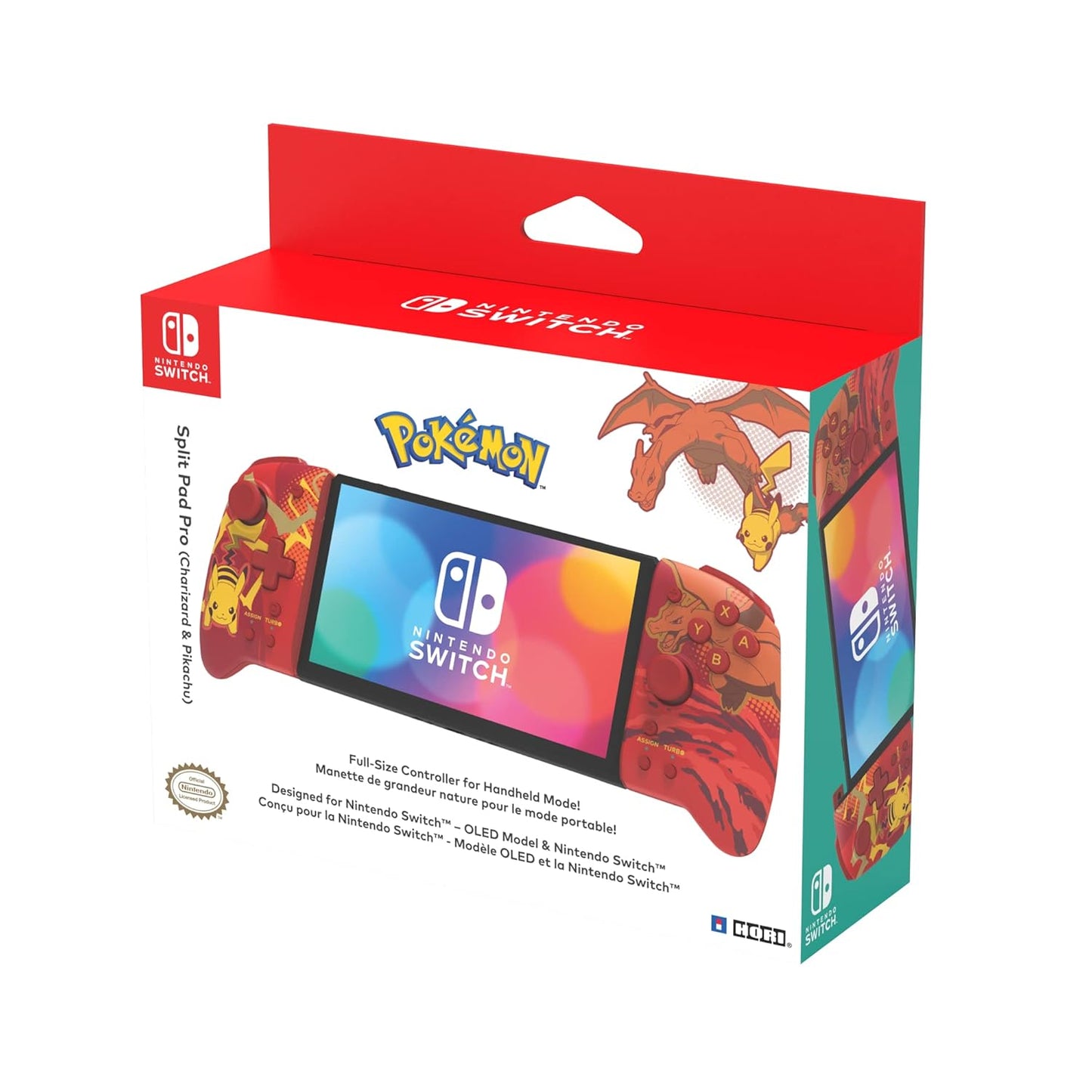 Hori Nintendo Switch Split Pad Pro (Pokemon Pikachu & Charizard)