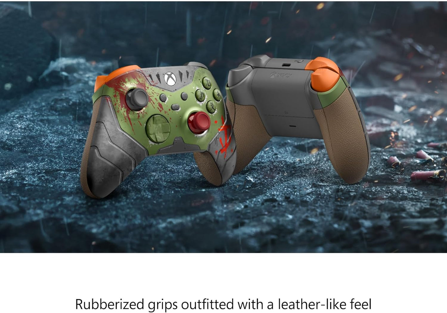 Xbox Wireless Controller – DOOM: The Dark Ages Limited Edition for Xbox Series X|S, Xbox One | PC