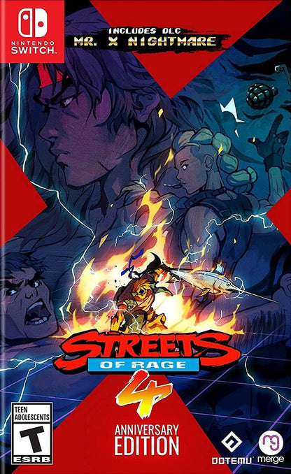 إصدار الذكرى السنوية للعبة Streets of Rage 4 - نينتندو سويتش 