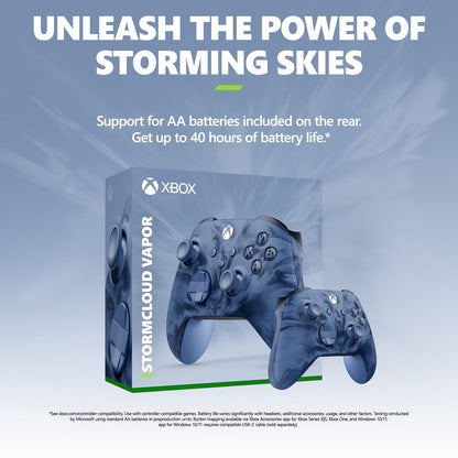 وحدة تحكم Xbox اللاسلكية – إصدار Stormcloud Vapor الخاص
