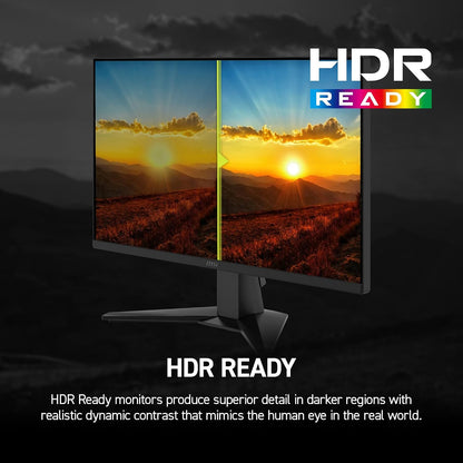 MAG 245F X24 24-inch 1920 x 1080 (FHD) Gaming Monitor, 240Hz, AMD FreeSync Premium, HDR Ready