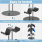 Kytok Controller Desk Stand 3 Tiers with Cable Organizer, Universal Controller & Headset Display Stand