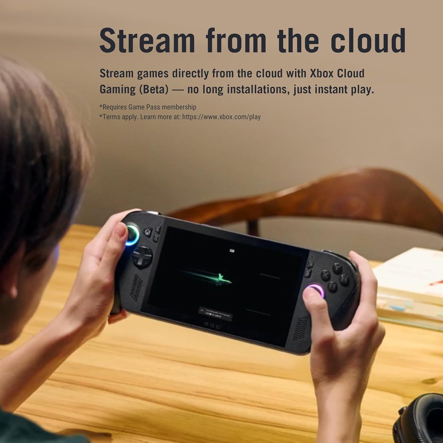 Asus ROG Xbox Ally X Gaming Handheld Black | AMD Ryzen AI Z2 Extreme, AMD Radeon Graphics, 24GB RAM, 1TB SSD, 7"FHD 120Hz Display