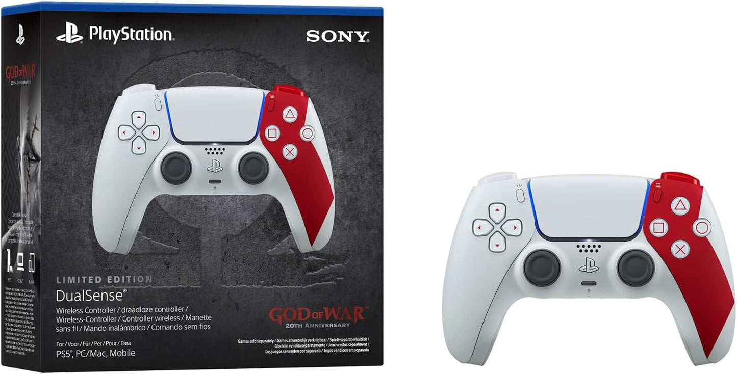 Playstation 5 DualSense Wireless Controller - God of War 20th Anniversary Limited Edition