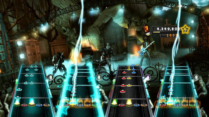 Wii Guitar Hero 5 Guitar + Game Bundle - (NTSC-U) - (USED)