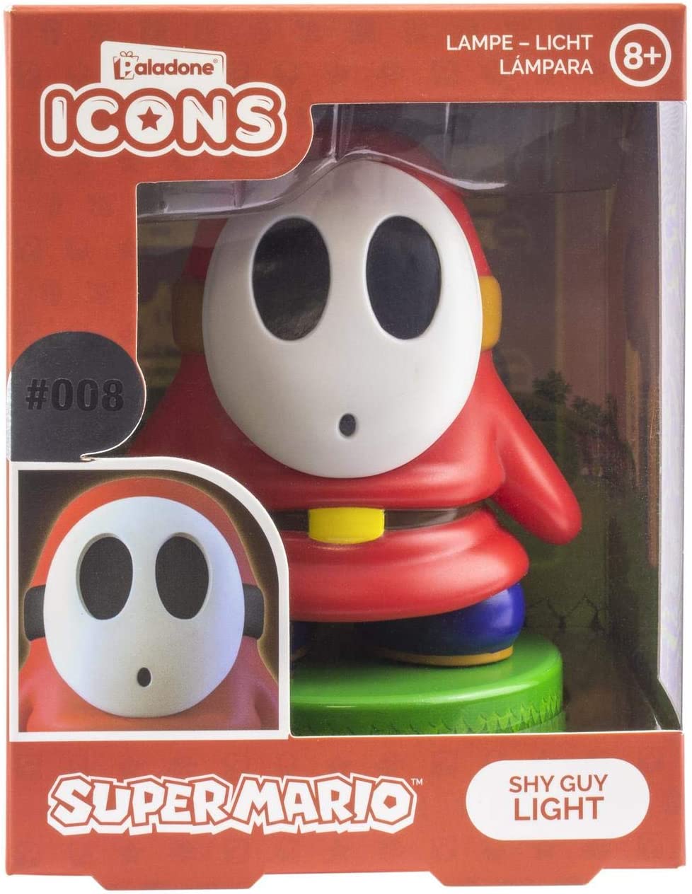 Paladone Super Mario Shy Guy 3D Icon | Officially Licensed Nintendo Collectable