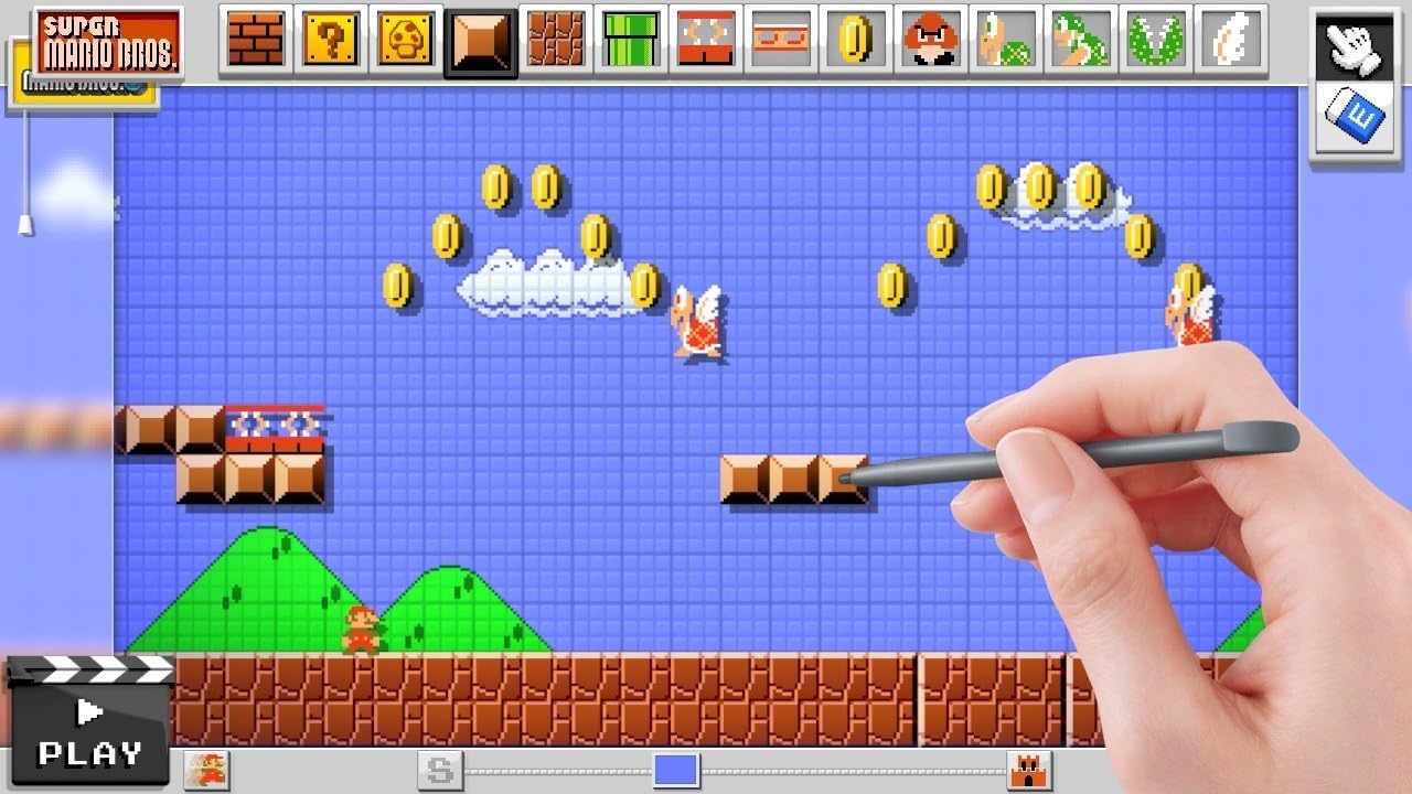 Super Mario Maker - Nintendo Wii U (PAL) - (USED)