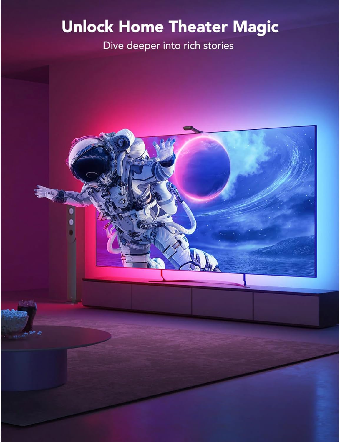 Govee - Envisual TV Backlight T2 with Dual Cameras (55~65 inch)